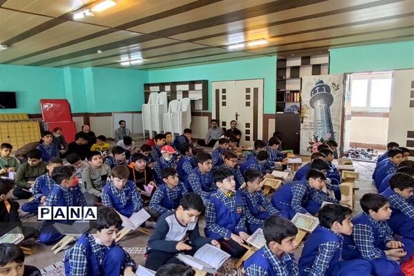 مراسم کاروان قرآنی نور در قائمشهر