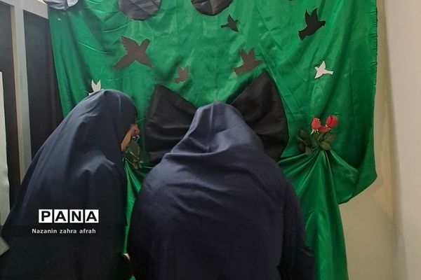 مراسم عزاداری شهادت امام علی(ع) در مدارس رودهن