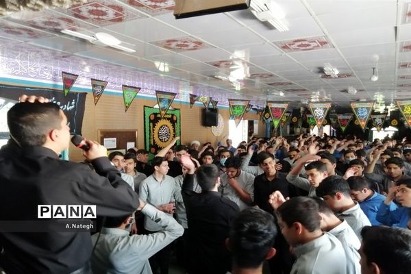 مراسم سوگواری امام علی (ع) در مدارس منطقه ۱۵