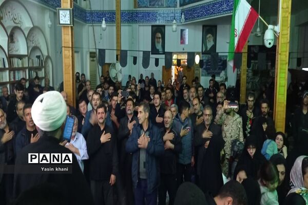 مراسم استقبال از شهید گمنام در شهرستان عباس آباد