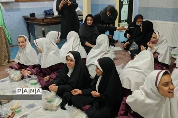 برگزاری مراسم شهادت حضرت علی(ع) در دبستان حضرت زهرا(س)‌یک رودهن