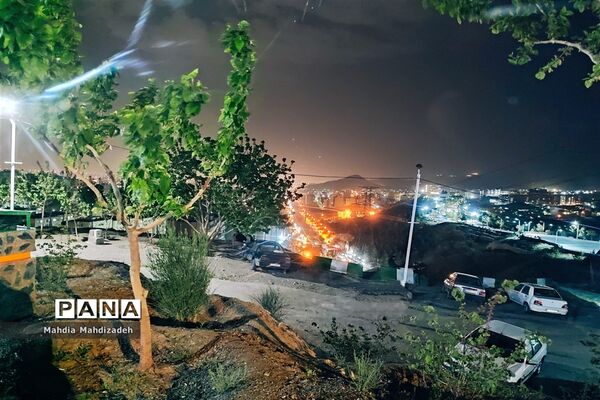 مراسم عزاداری شهادت امیرالمؤمنین و احیای بیست و یکم ماه رمضان در جوار شهدای مدافع حرم