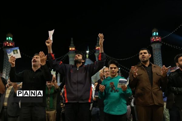 مراسم شب بیست و یکم ماه رمضان در آستان مقدس حضرت محمد هلال بن علی (ع)