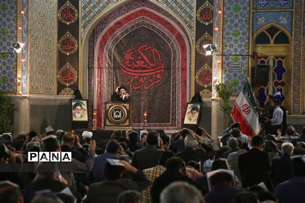 مراسم شب بیست و یکم ماه رمضان در آستان مقدس حضرت محمد هلال بن علی (ع)