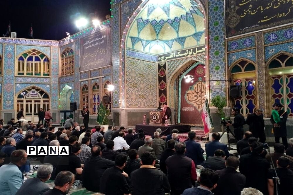 شب قدر در آستان مقدس حضرت محمد هلال ابن علی (ع) آران وبیدگل