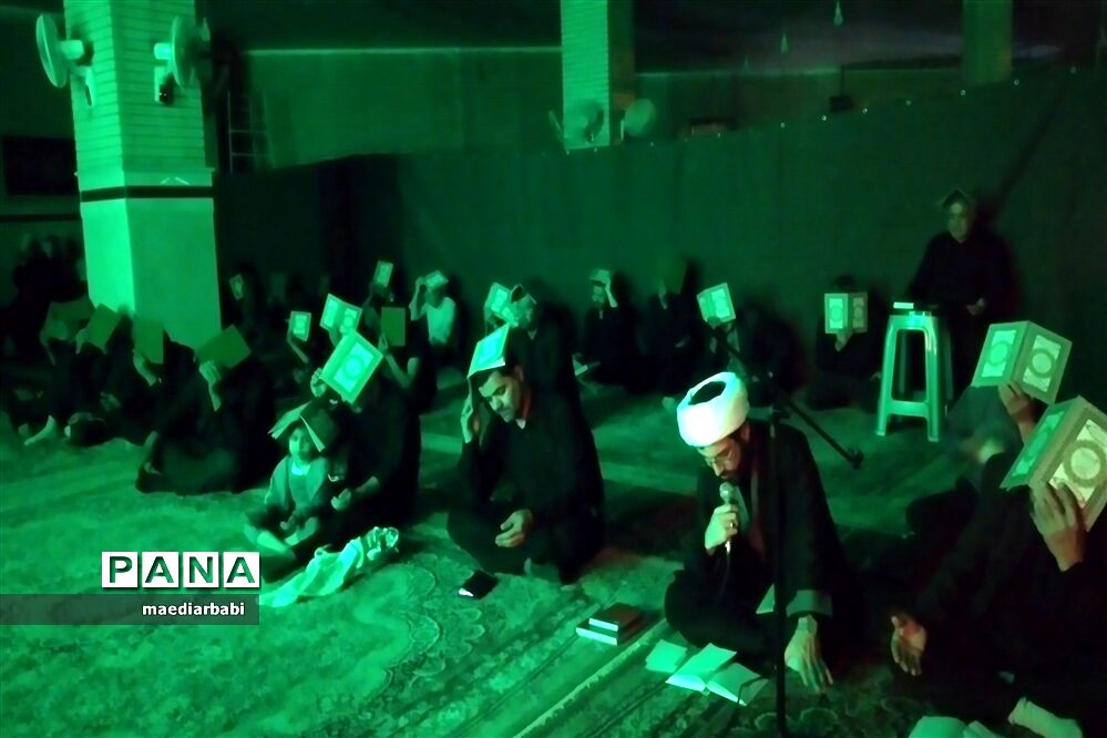مراسم  شب قدر درمسجد قلعه خواجه جوادآباد