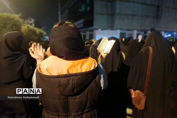 شب بیست و یکم ماه مبارک رمضان در قائمشهر