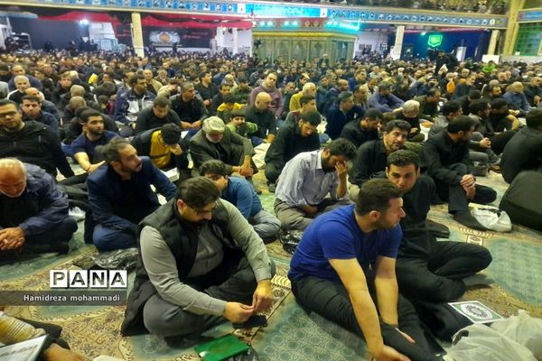 شب بیست و یکم ماه مبارک رمضان در قائمشهر