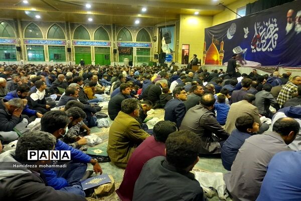 شب بیست و یکم ماه مبارک رمضان در قائمشهر