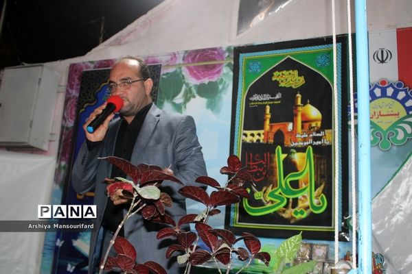 مراسم انس با قرآن  مدرسه پیشتازان بوشهر در شب بیست و یکم ماه رمضان