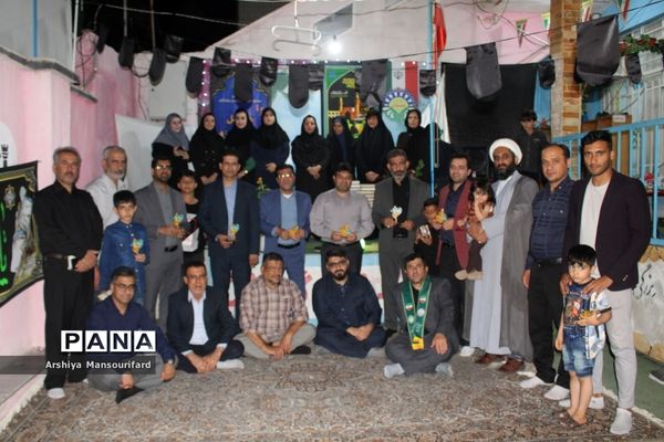 مراسم انس با قرآن  مدرسه پیشتازان بوشهر در شب بیست و یکم ماه رمضان