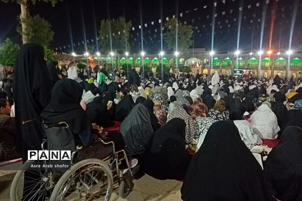 حال و هوای حرم مطهر حضرت شاهچراغ (ع) در شب بیست و یکم