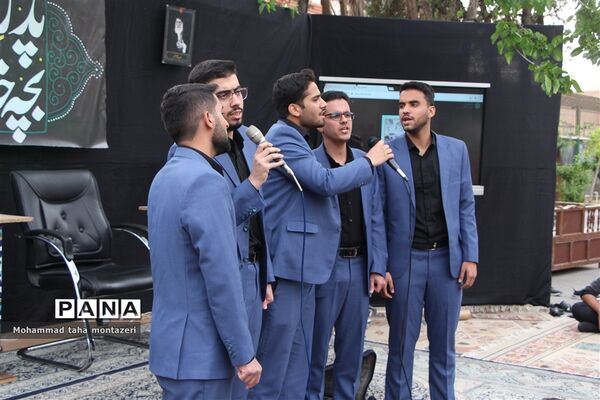ضیافت افطاری دانش‌آموزان روزه اولی مدرسه صالحی زاده ناحیه ۲ یزد