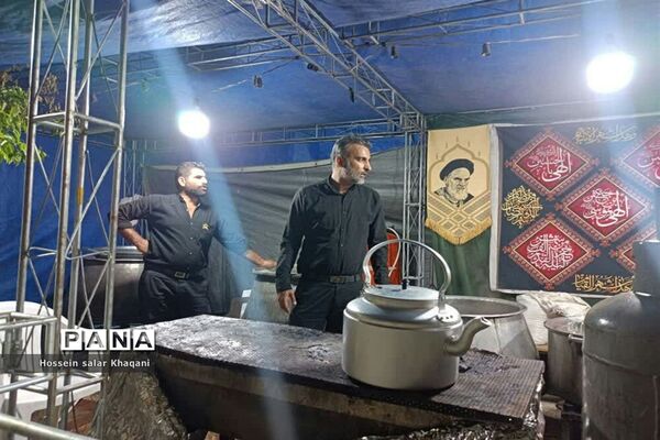 مراسم احیای شب بیست و یکم در حسینیه سیدالشهدای شیراز