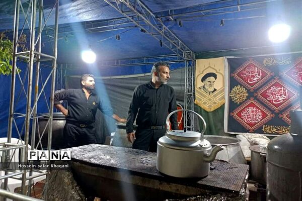 مراسم احیای شب بیست و یکم در حسینیه سیدالشهدای شیراز
