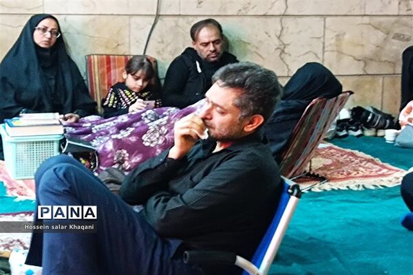 مراسم احیای شب بیست و یکم در حسینیه سیدالشهدای شیراز