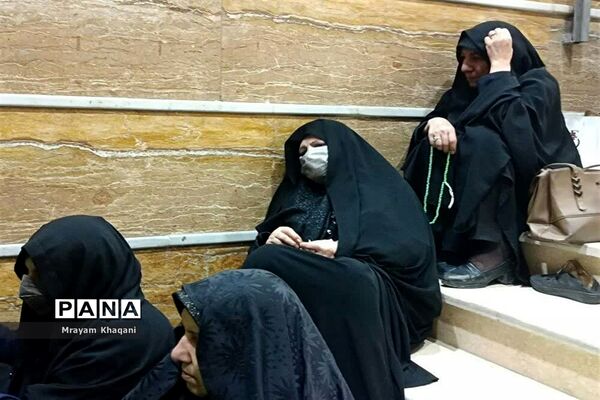 مراسم احیای شب بیست و یکم در حسینیه سیدالشهدای شیراز