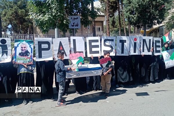 راهپیمایی روز قدس در شهرستان ورامین