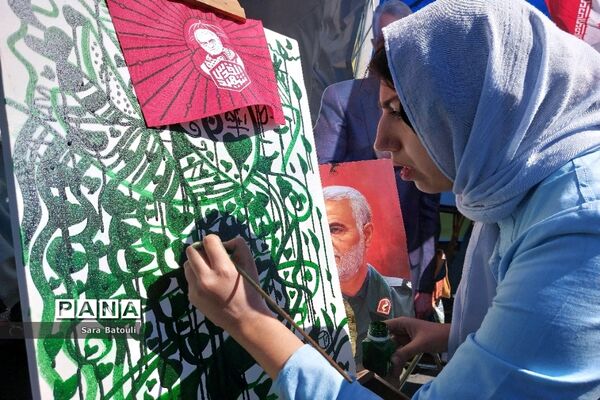 حضور پر شور مردم در راهپیمایی روز قدس در تهران
