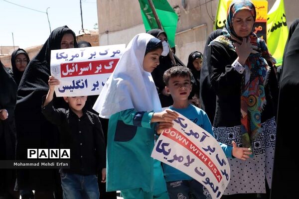 حضور با شکوه مردم آباده در راهپیمایی روز جهانی قدس