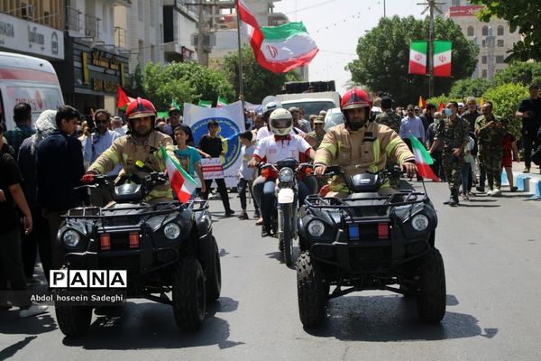 راهپیمایی روز جهانی قدس در بوشهر