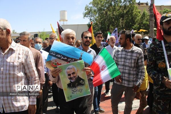 راهپیمایی روز جهانی قدس در بوشهر