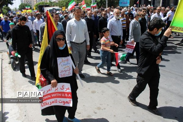 راهپیمایی روز جهانی قدس در بوشهر