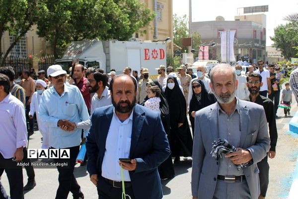 راهپیمایی روز جهانی قدس در بوشهر