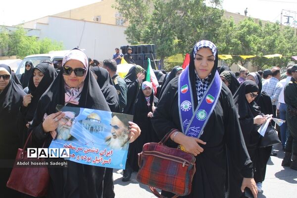 راهپیمایی روز جهانی قدس در بوشهر