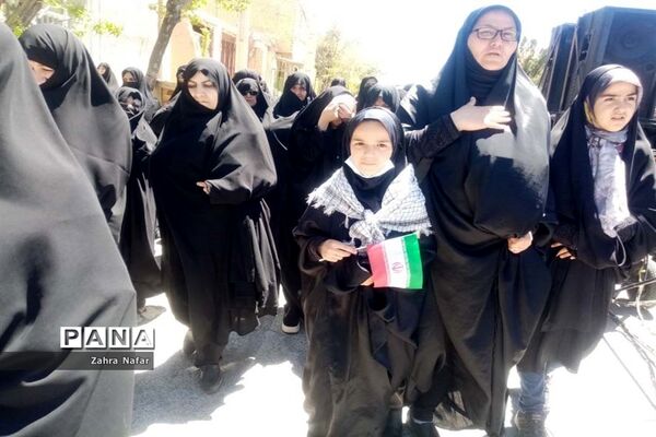 حضورمردم شهر بهمن در راهپیمایی روز جهانی قدس