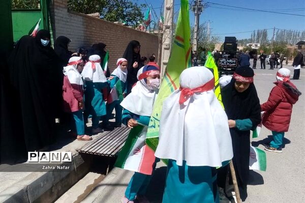 حضورمردم شهر بهمن در راهپیمایی روز جهانی قدس