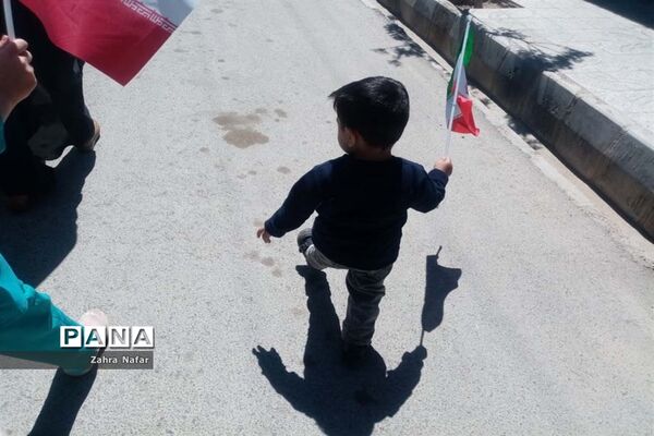 حضورمردم شهر بهمن در راهپیمایی روز جهانی قدس