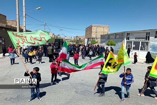 حضورمردم شهر بهمن در راهپیمایی روز جهانی قدس