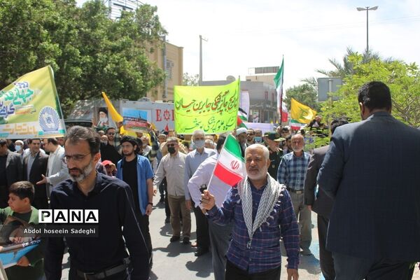 راهپیمایی روز جهانی قدس در بوشهر