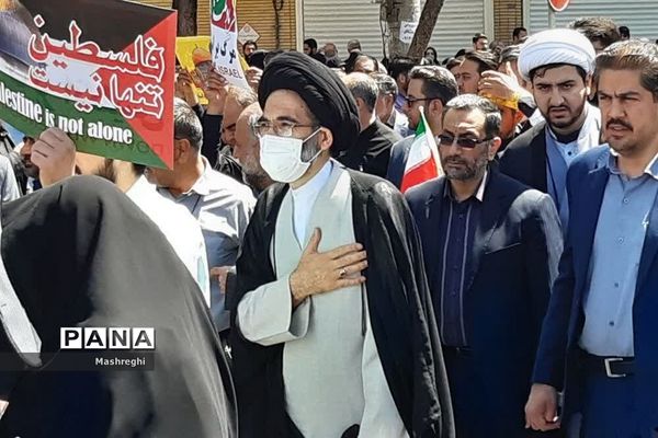 حضور حماسی مردم کاشان در راهپیمایی روز جهانی قدس