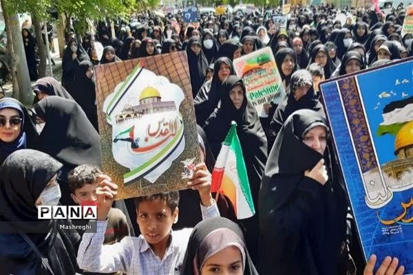 حضور حماسی مردم کاشان در راهپیمایی روز جهانی قدس