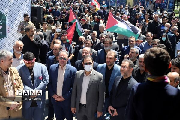 راهپیمایی روز قدس در تهران