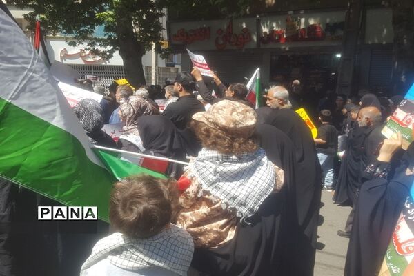 راهپیمایی روز قدس در البرز
