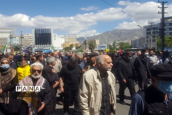 راهپیمایی روز قدس در البرز