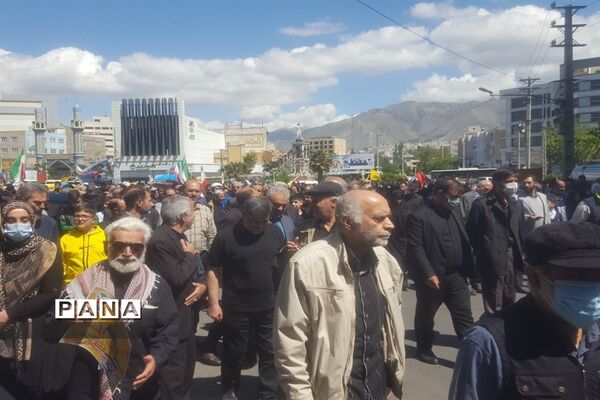راهپیمایی روز قدس در البرز