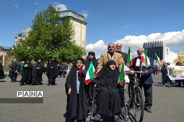 راهپیمایی روز قدس در البرز