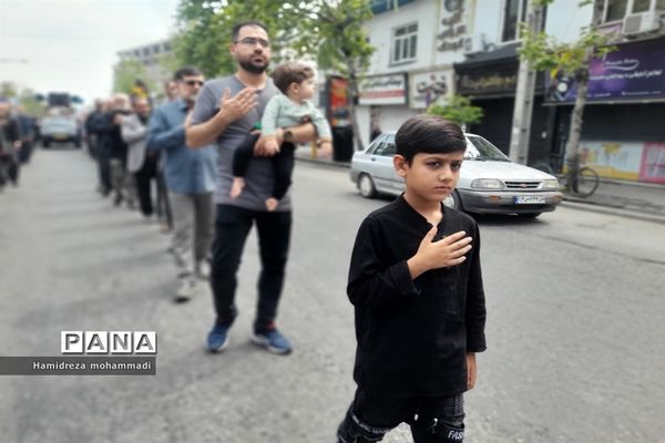 آیین دسته‌روی سالروز شهادت امام علی (ع) در قائمشهر