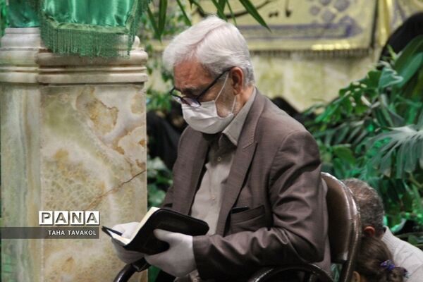 احیای شب بیست‌و‌یکم ماه رمضان در مقبره شهدای  پردیس