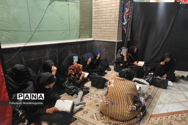 حال‌و‌هوای شب‌های قدر در مسجد دانشگاه فنی شهید باهنر شیراز