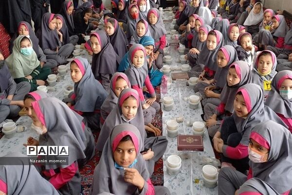 مراسم افطاری و دعای توسل در مدرسه شهریار