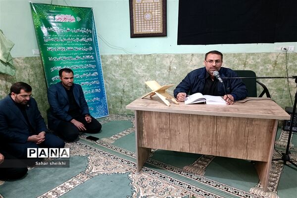 آیین استقبال از پیکر شهید گمنام در آموزش‌و‌پرورش ملارد