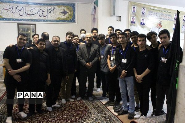 دسته عزاداری دبیرستان هدایتی قم به مناسبت سالروز شهادت امام علی (ع)