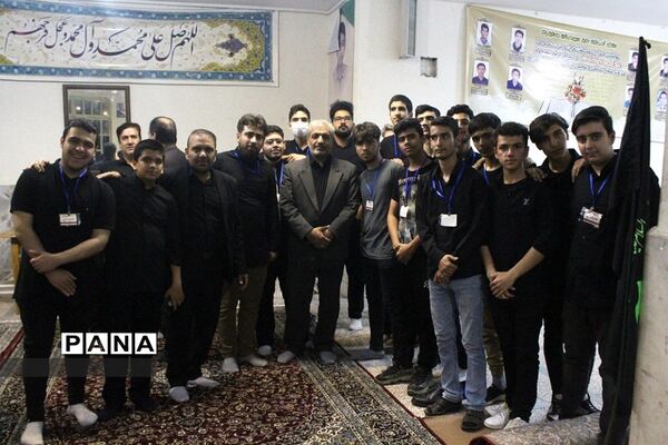 دسته عزاداری دبیرستان هدایتی قم به مناسبت سالروز شهادت امام علی (ع)