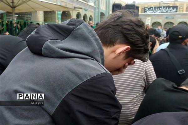 دسته عزاداری دبیرستان هدایتی قم به مناسبت سالروز شهادت امام علی (ع)