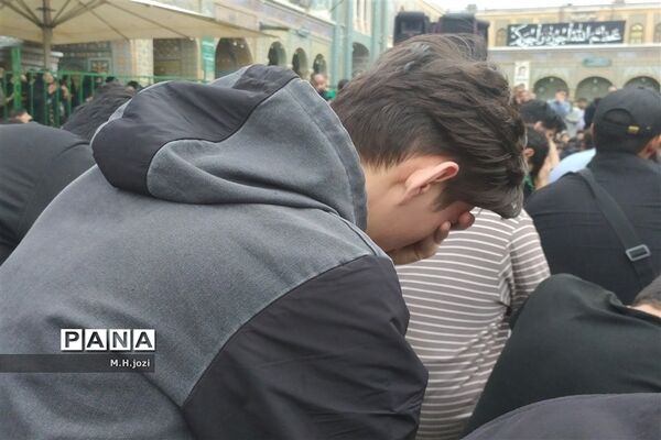 دسته عزاداری دبیرستان هدایتی قم به مناسبت سالروز شهادت امام علی (ع)